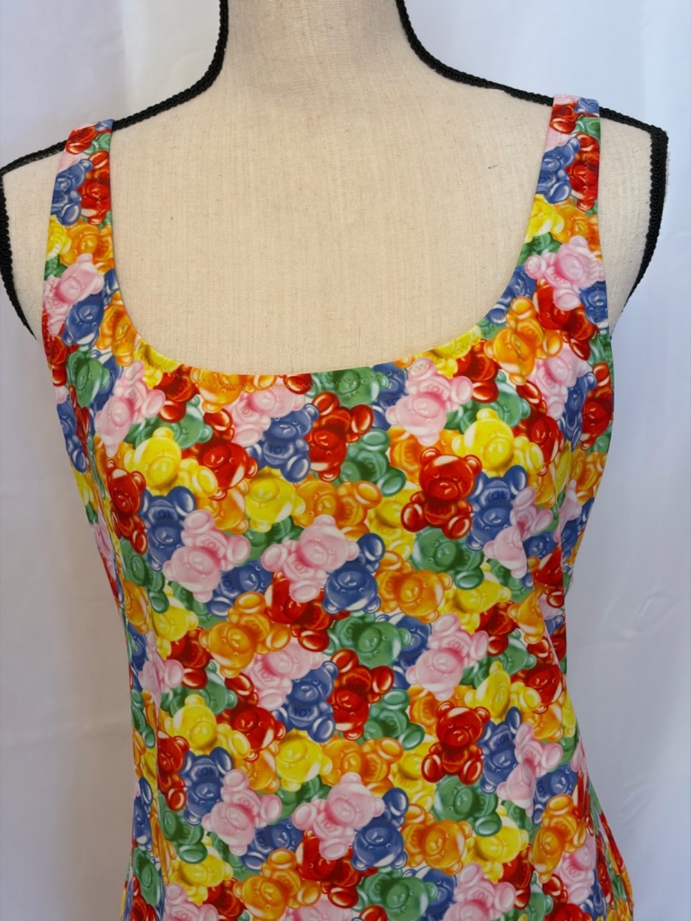 Moschino Multi-Color Floral Print One-Piece Swim